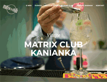 Tablet Screenshot of matrixclub.sk